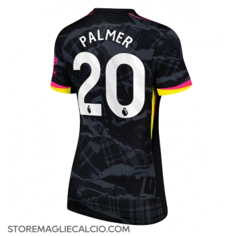 Chelsea Cole Palmer #20 Maglia Gara Terza Repliche 2024-25 Donna